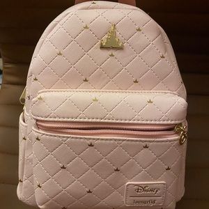 Loungefly Sleeping Beauty Pink Castle NEW w tags